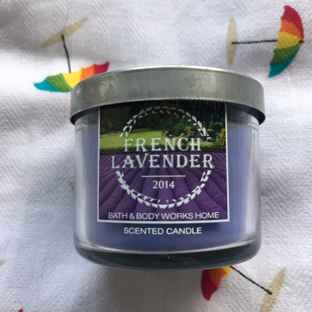 Bath & Body Works French Lavender Scented Candle